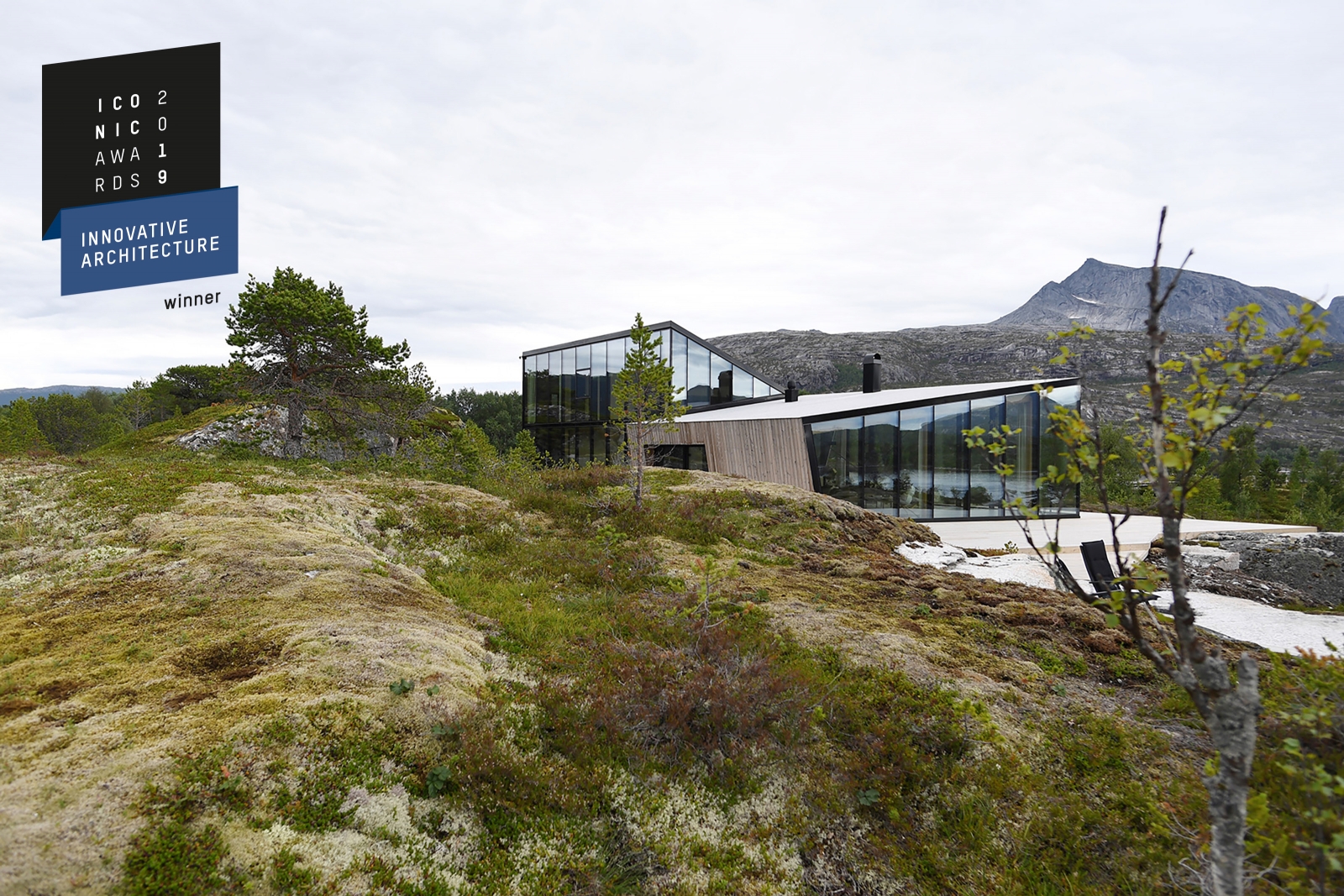 «Efjord Retreat Cabin», Norwegen, von Stinessen Arkitektur.