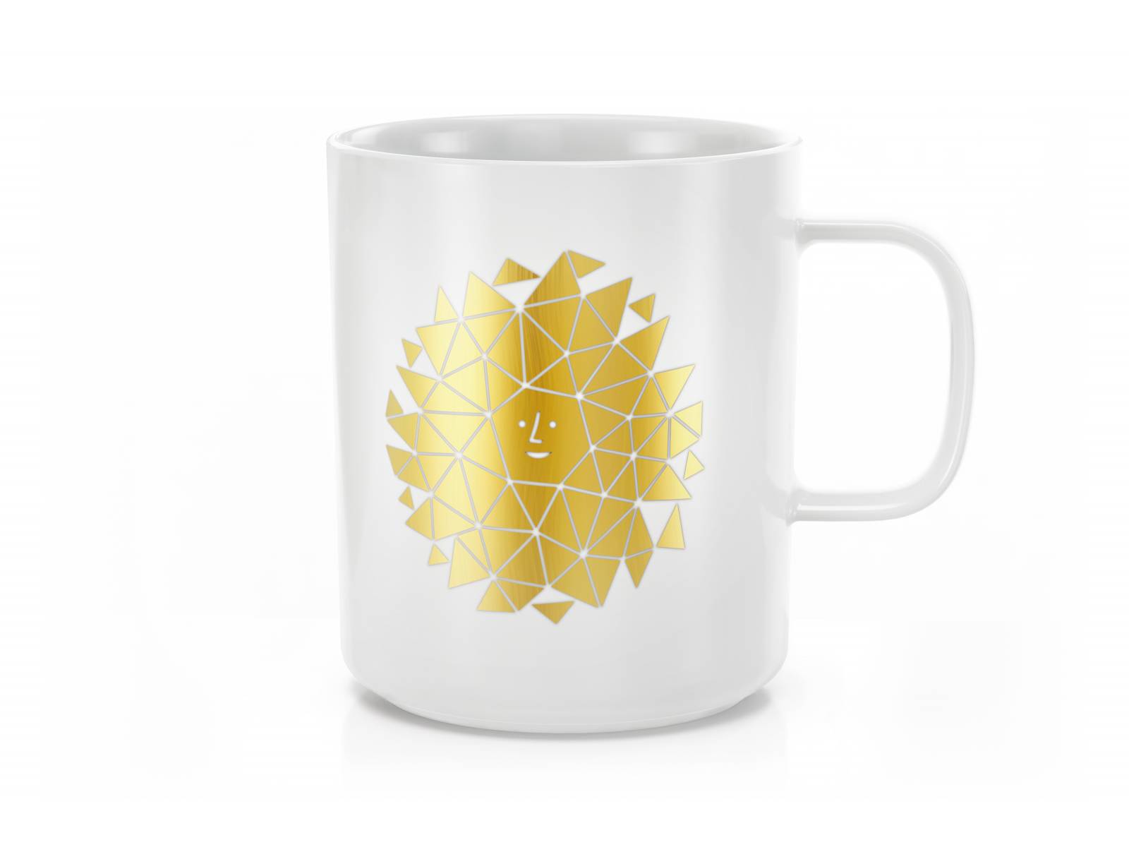 Pause muss sein. Und die KollegInnen freuen sich ganz bestimmt, wenn ihnen beim Videochat die Sonne von der Kaffeetasse entgegen scheint. Vitra.